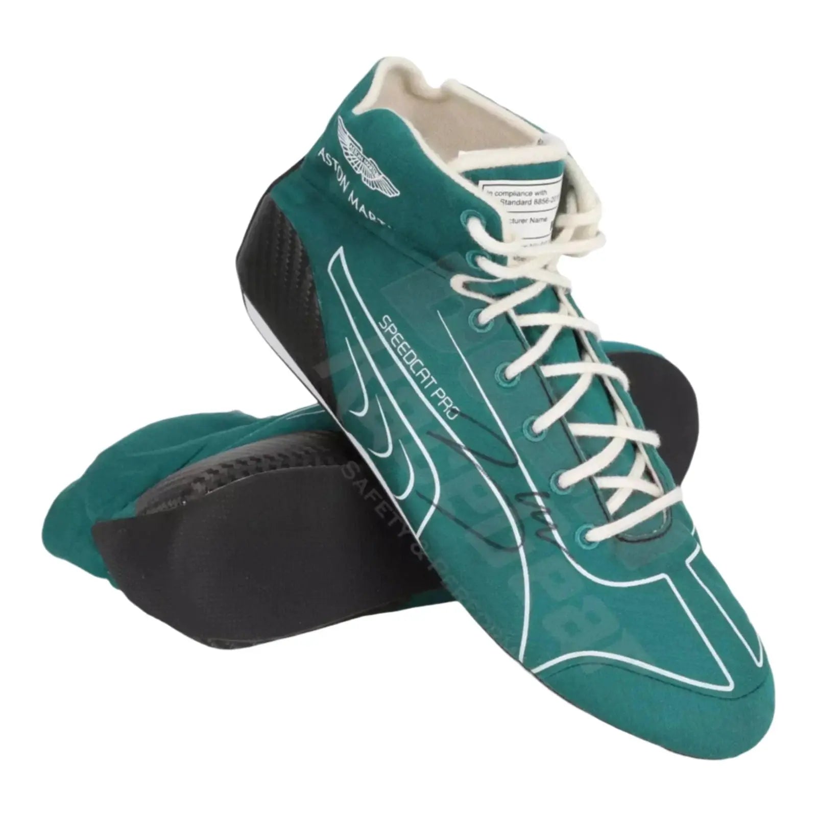 2022 Lance Stroll Aston Martin F1 Race Shoes - Dutch GP 