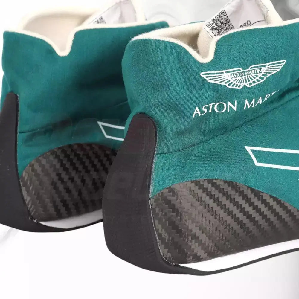 2022 Lance Stroll Aston Martin F1 Race Shoes - Dutch GP 