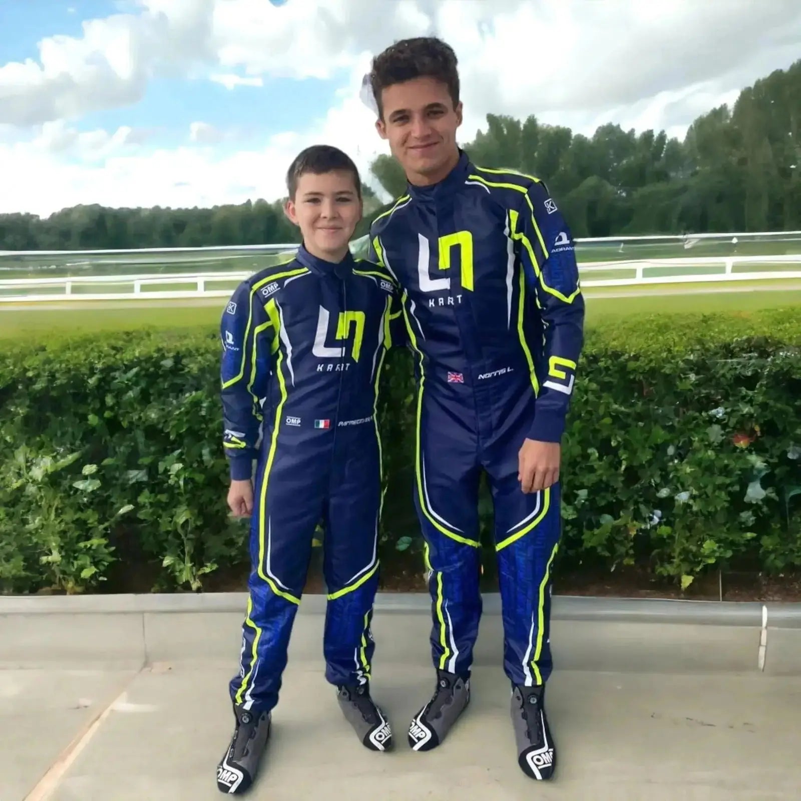 2022 Lando Norris Kart Race Suit Official - Speedxcrafts