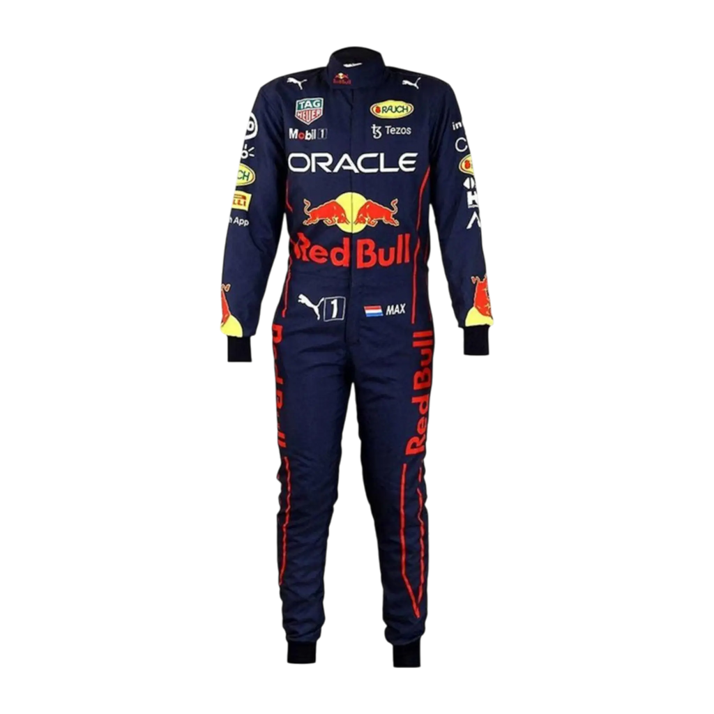 2022 Max Verstappen & Sergio Perez Oracle Red Bull Go-Kart Racing Suit Speedxkarting