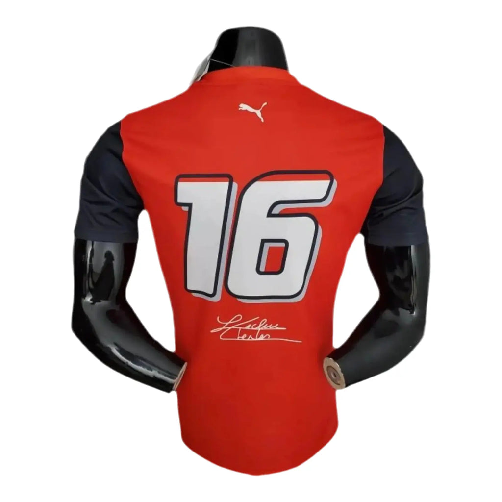 2022 New Ferrari Charles Leclecr F1 Racing T-Shirt - Speedxcrafts