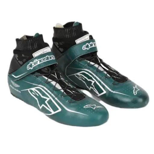 2022 Nico Hülkenberg Aston Martin F1 Race Boots  - Speedxcrafts