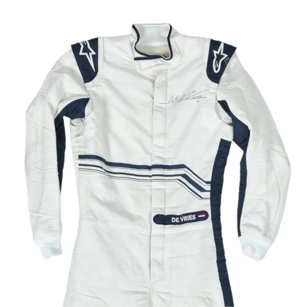 2022 Nyck de Vries Scuderia AlphaTauri  Formula One Race Suit - Speedxcrafts