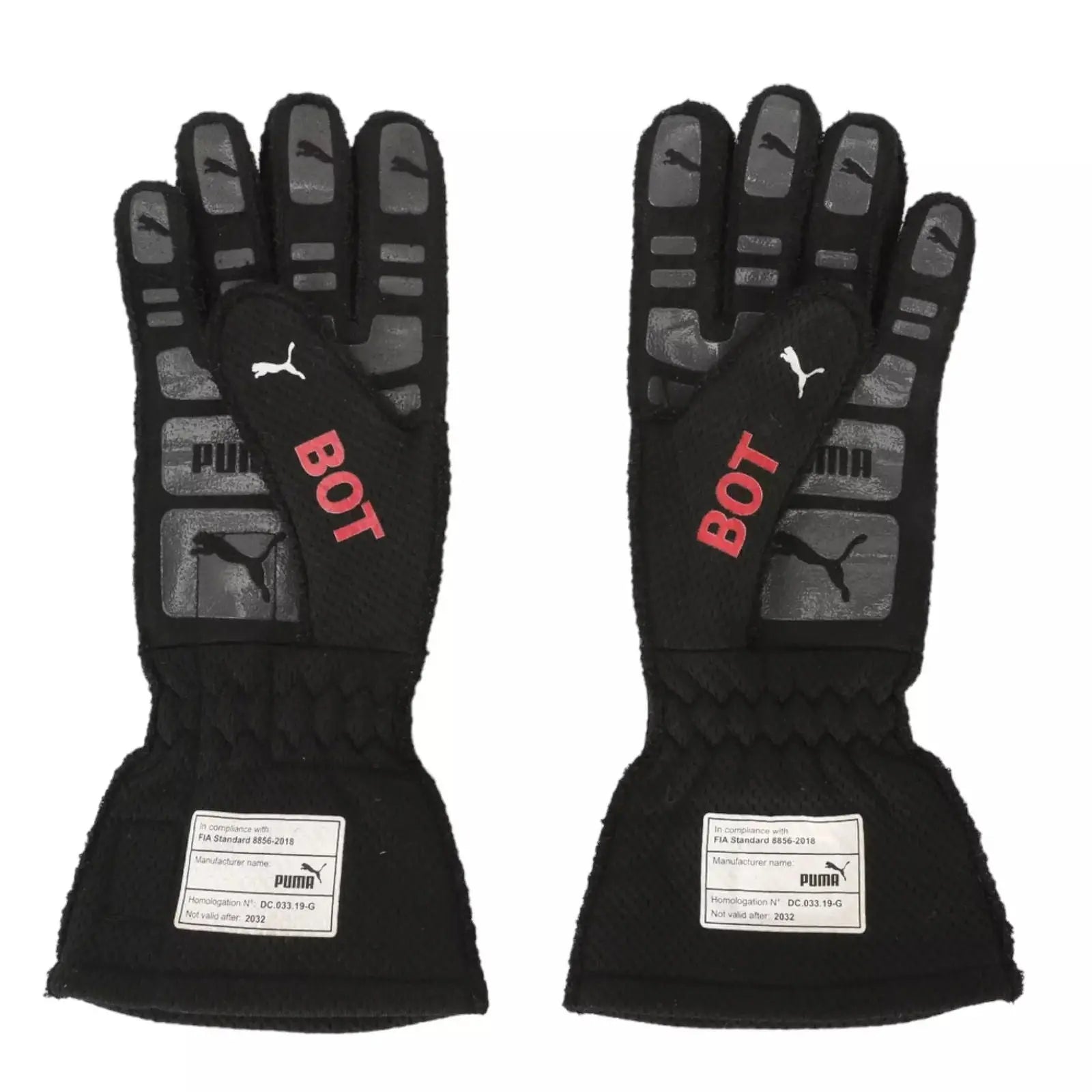 2022 Valtteri Bottas British GP F1 Racing Gloves