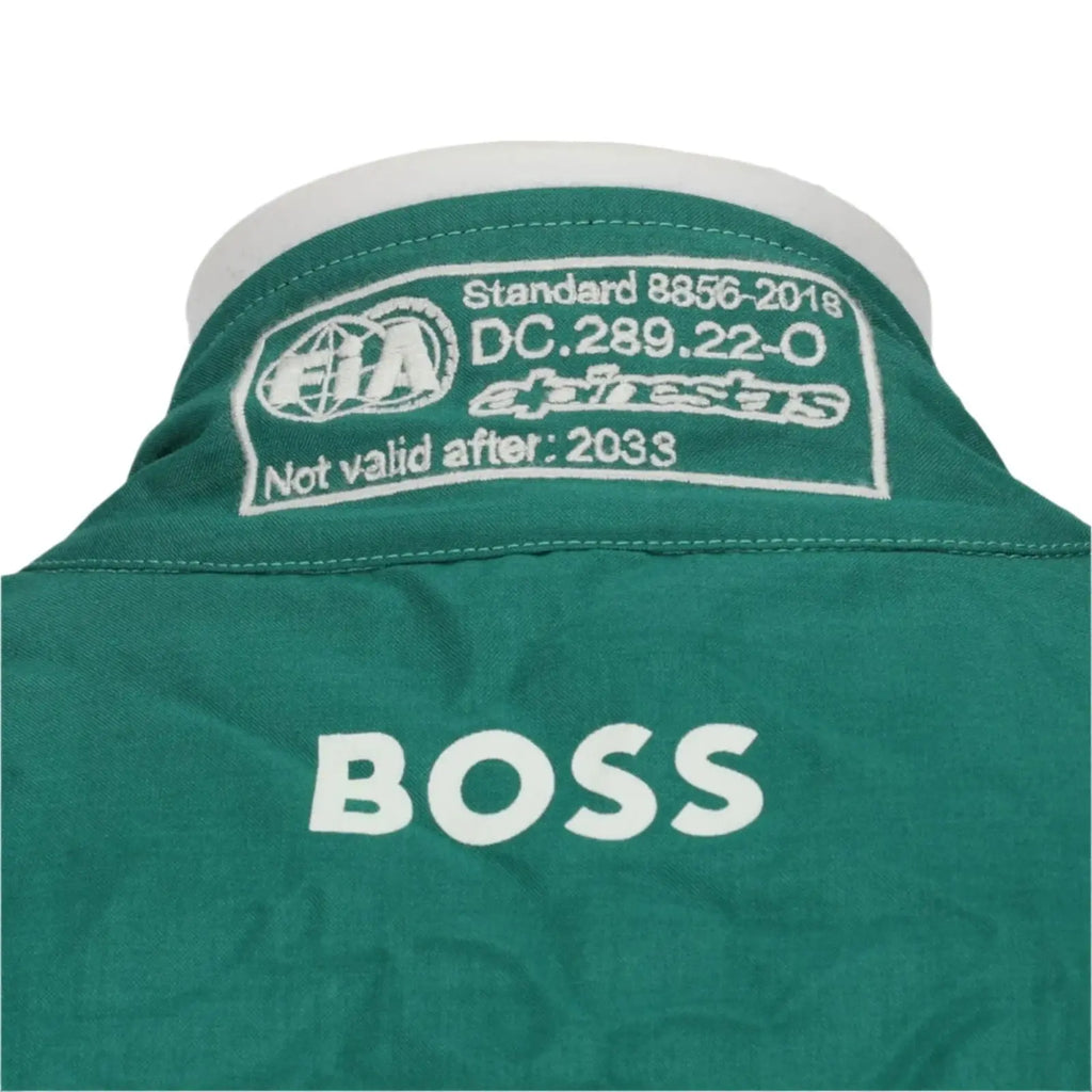 2023 Lance Stroll Aston Martin F1 Race Suit - São Paulo GP