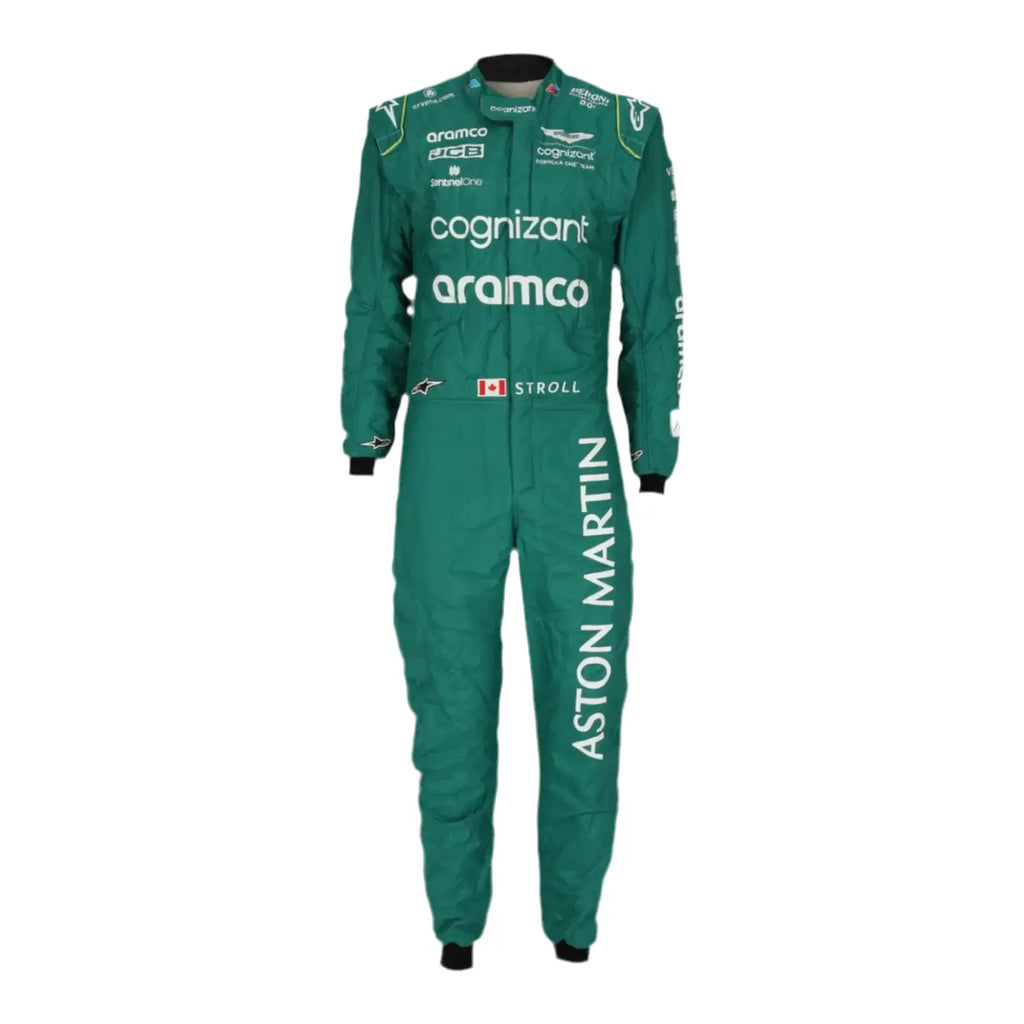 2023 Lance Stroll Aston Martin F1 Race Suit - São Paulo GP