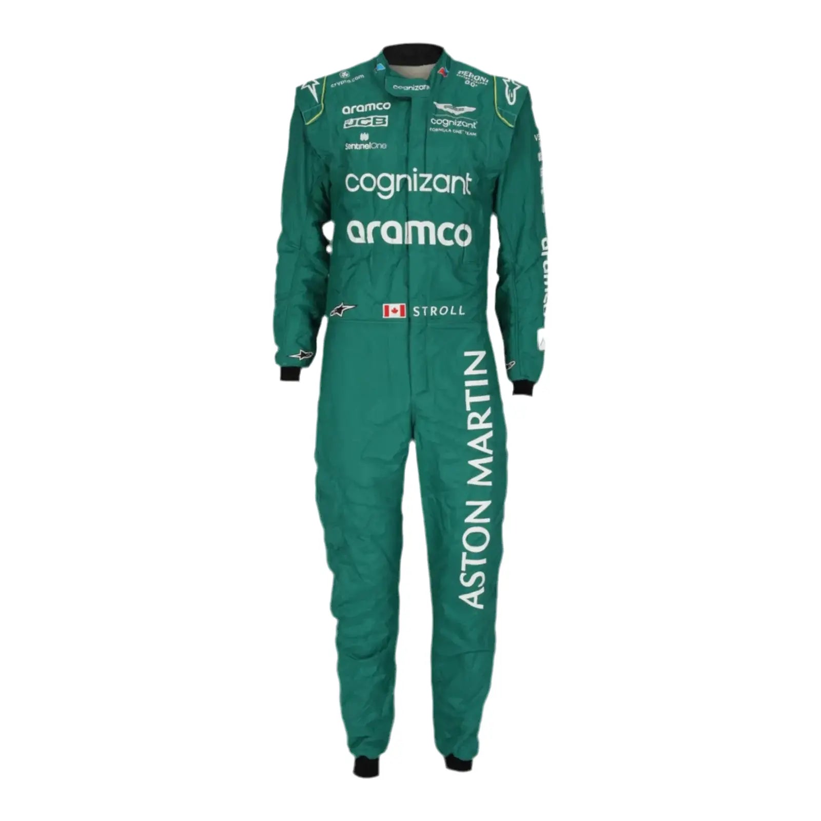 2023 Lance Stroll Aston Martin F1 Race Suit - São Paulo GP