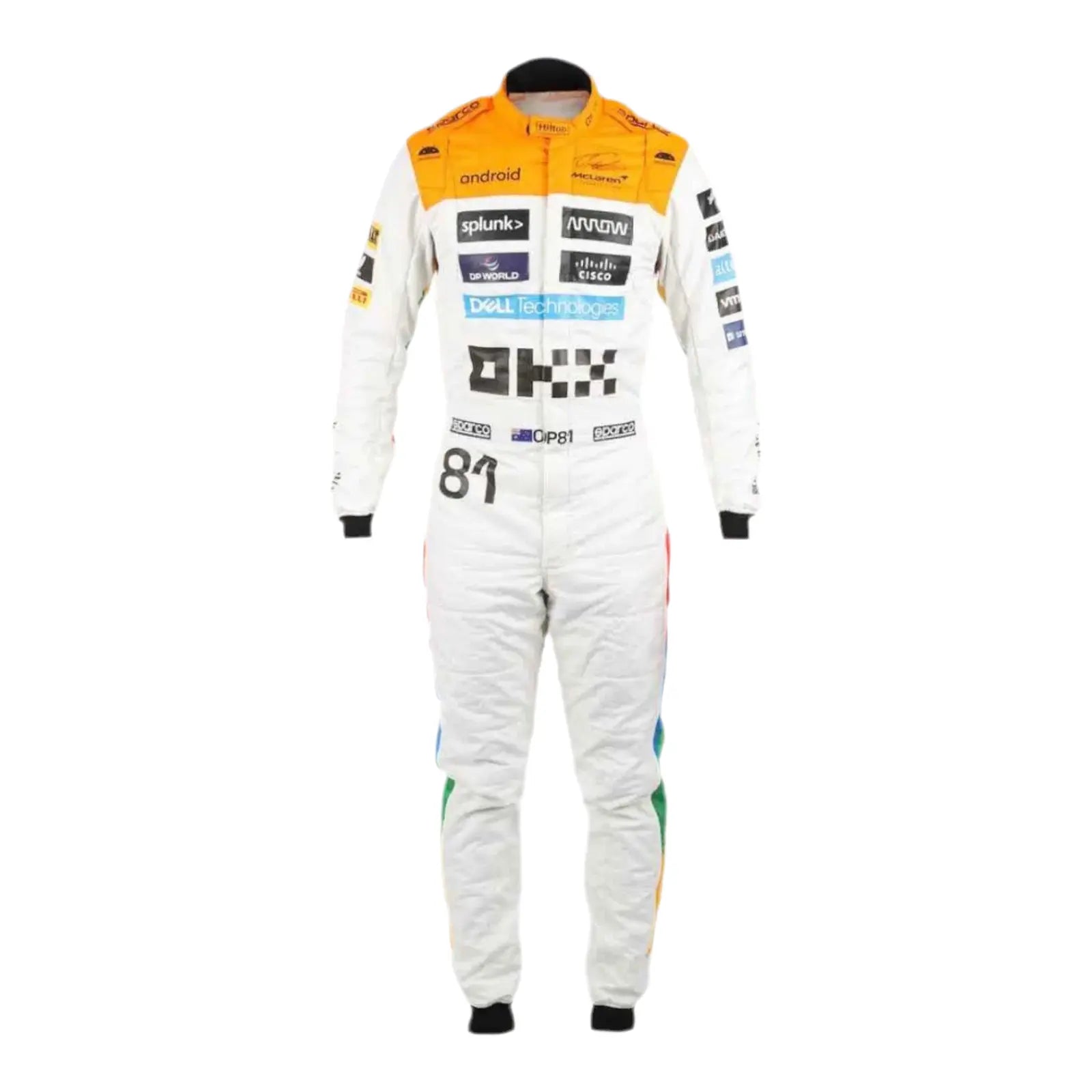 2023 McLaren Silverstone GP Oscar Piastri F1 Race Suit