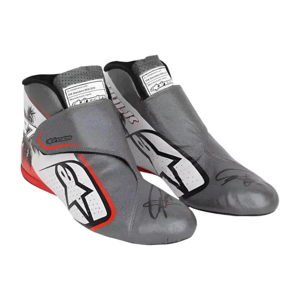 2023 NICO HÜLKENBERG HAAS F1 TEAM WEEKEND WORN RACE BOOTS - MIAMI GP - Speedxcrafts