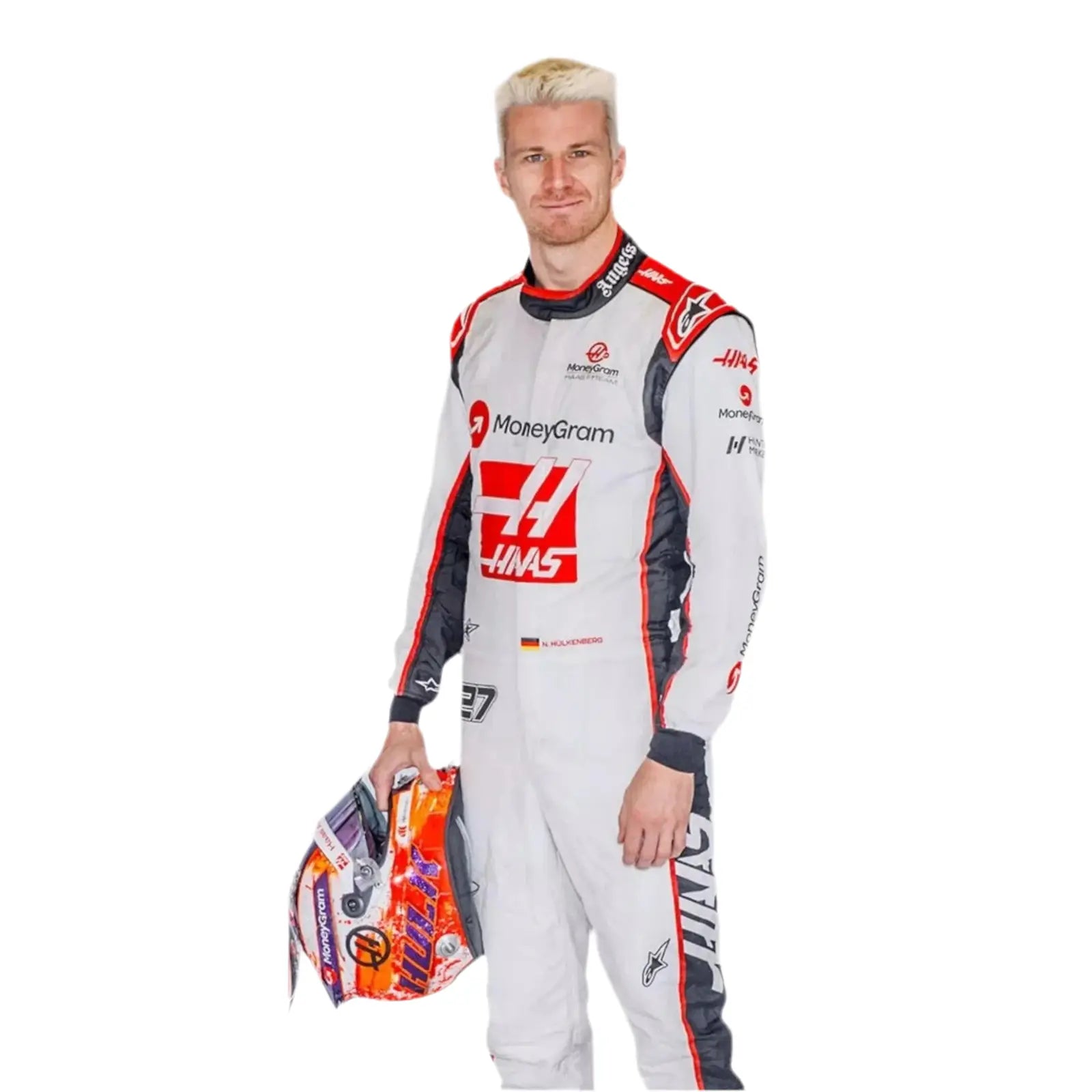 2023 Nico Hulkenberg Haas F1 Race Suits - Las Vegas