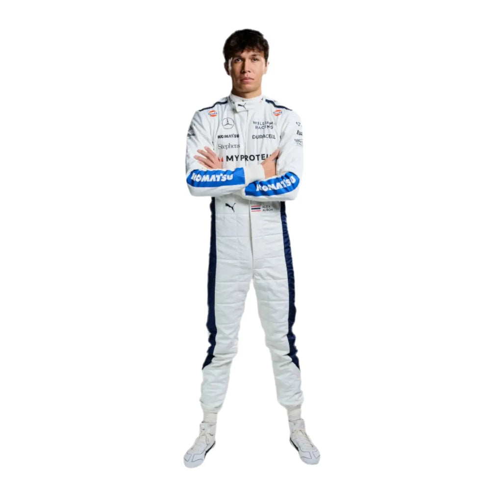 2024 Alex Albon Replica Race Suit | Williams F1 Team - Speedxcrafts