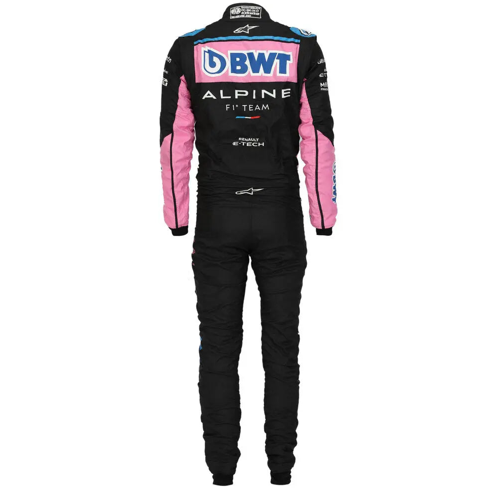 2024 Esteban Ocon Replica Race Suit | BWT Alpine F1 Team - Speedxcrafts