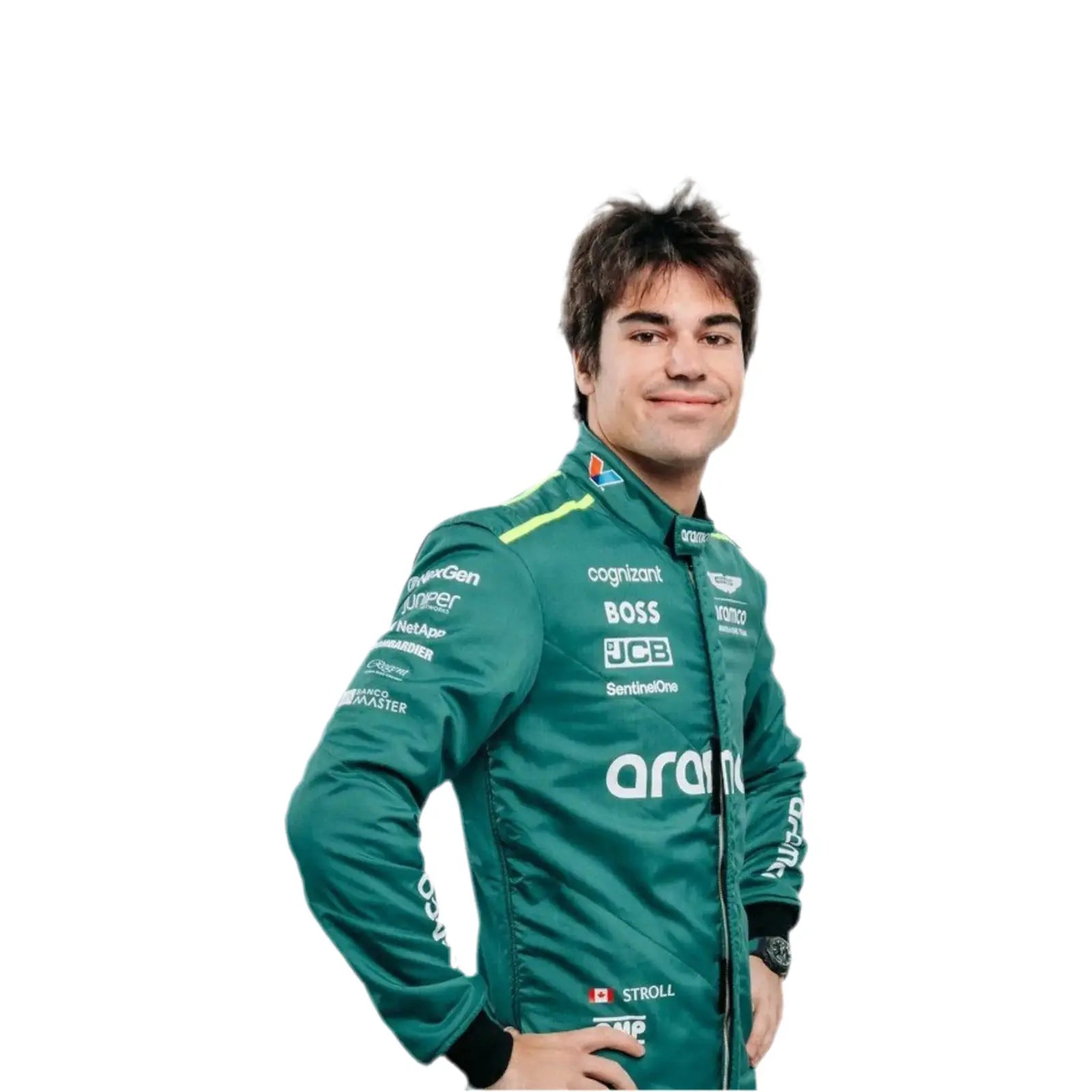 2024 Fernando Alonso & Lance Stroll Replica Race Suit | Aston Martin F1 - Speedxcrafts
