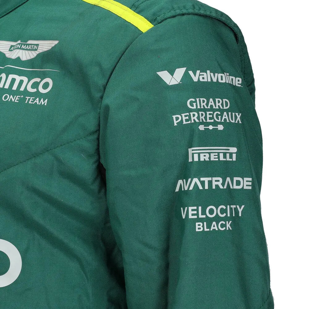 2024 Lance Stroll Replica Race Suit | Aston Martin F1 Team - Speedxcrafts
