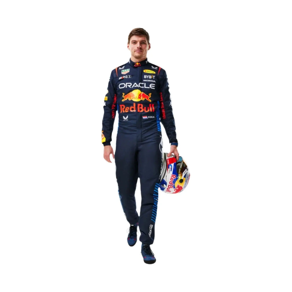 2024 Max Verstappen Replica Racing Suit | Red Bull Racing Team - Speedxcrafts