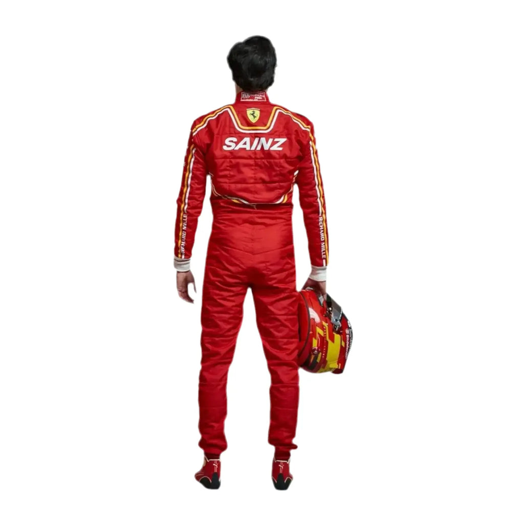 2024 Scuderia Ferrari Replica Race Suit | Official Team Merchandise - Speedxcrafts