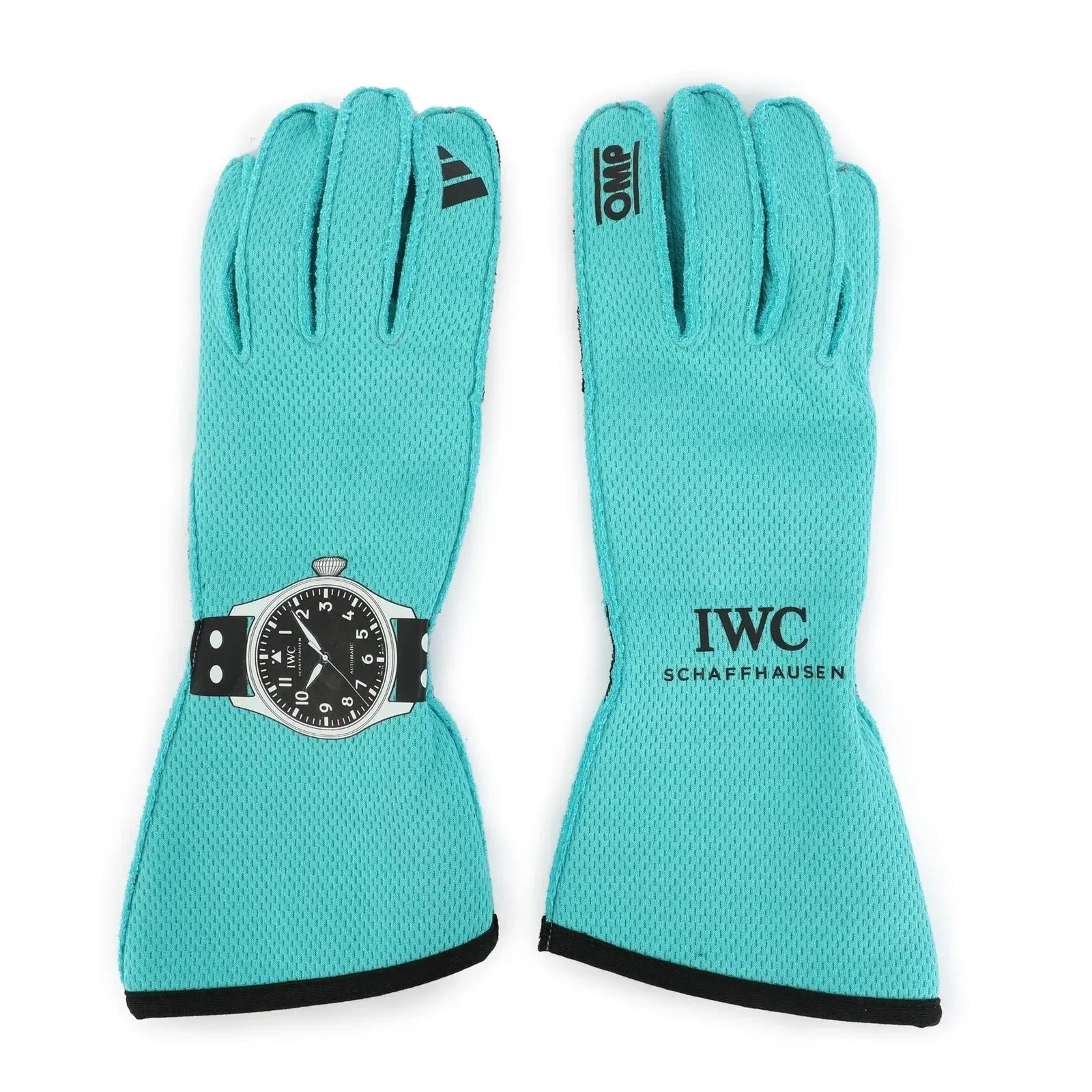 2025 George Russell Mercedes AMG Petronas Replica Gloves Speedxkarting