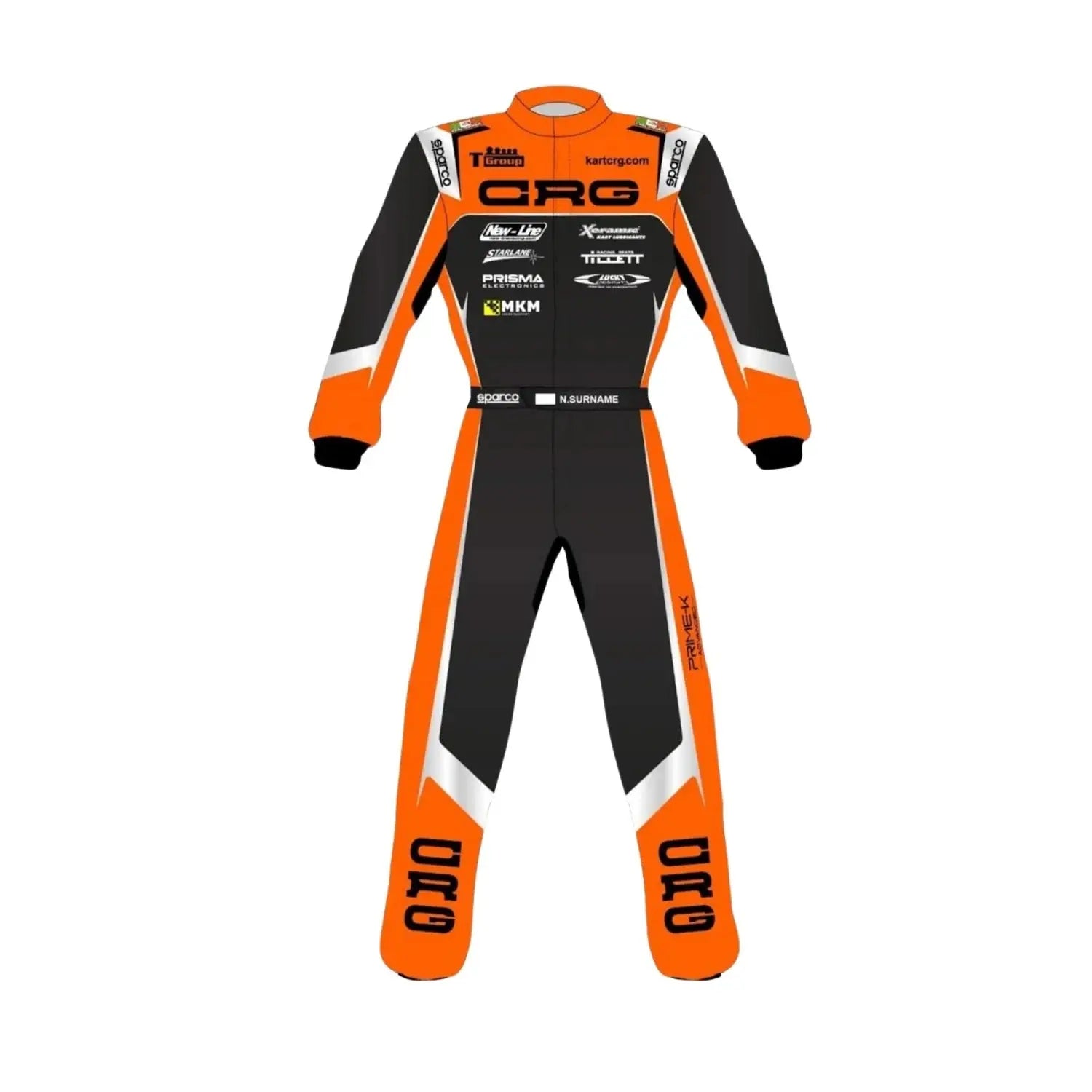 2025 CRG Prime-K Kart Racing Suit Speedxkarting
