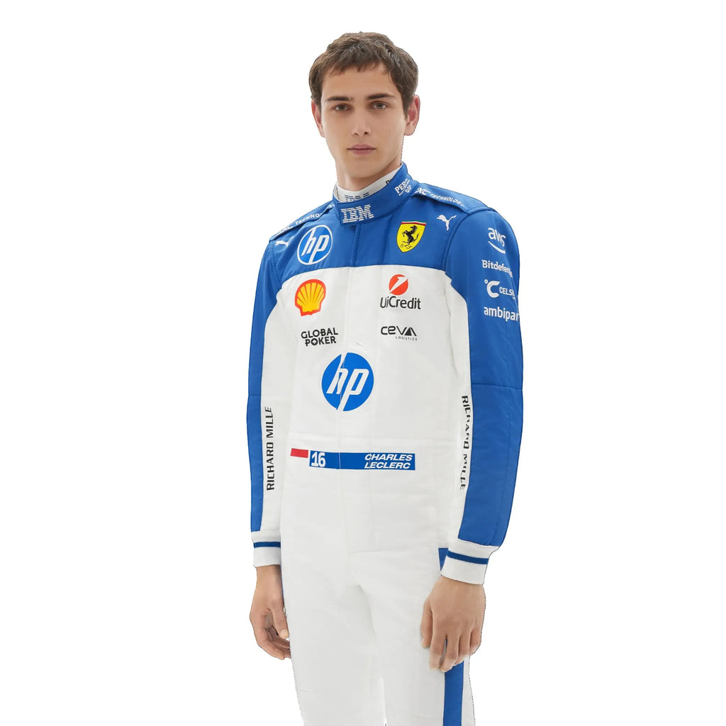 2025 Charles Leclerc Ferrari HP Race Suit