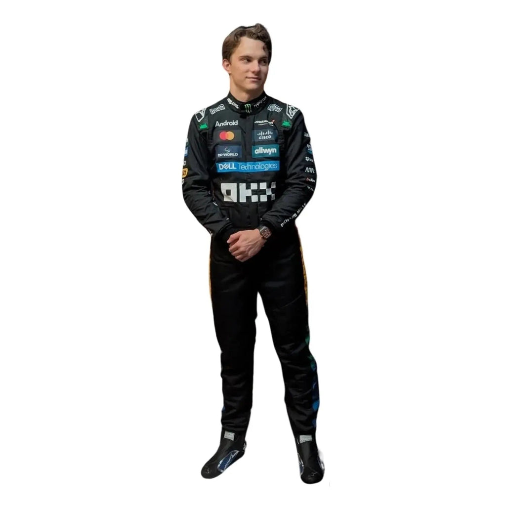 2025 F1 Racing Costume Worn by Lando Norris & Oscar Piastri - Silverstone British GP Speedxkarting