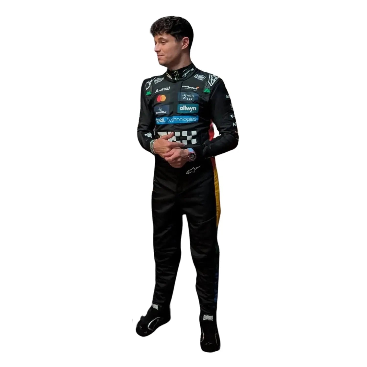 2025 F1 Racing Costume Worn by Lando Norris & Oscar Piastri - Silverstone British GP Speedxkarting