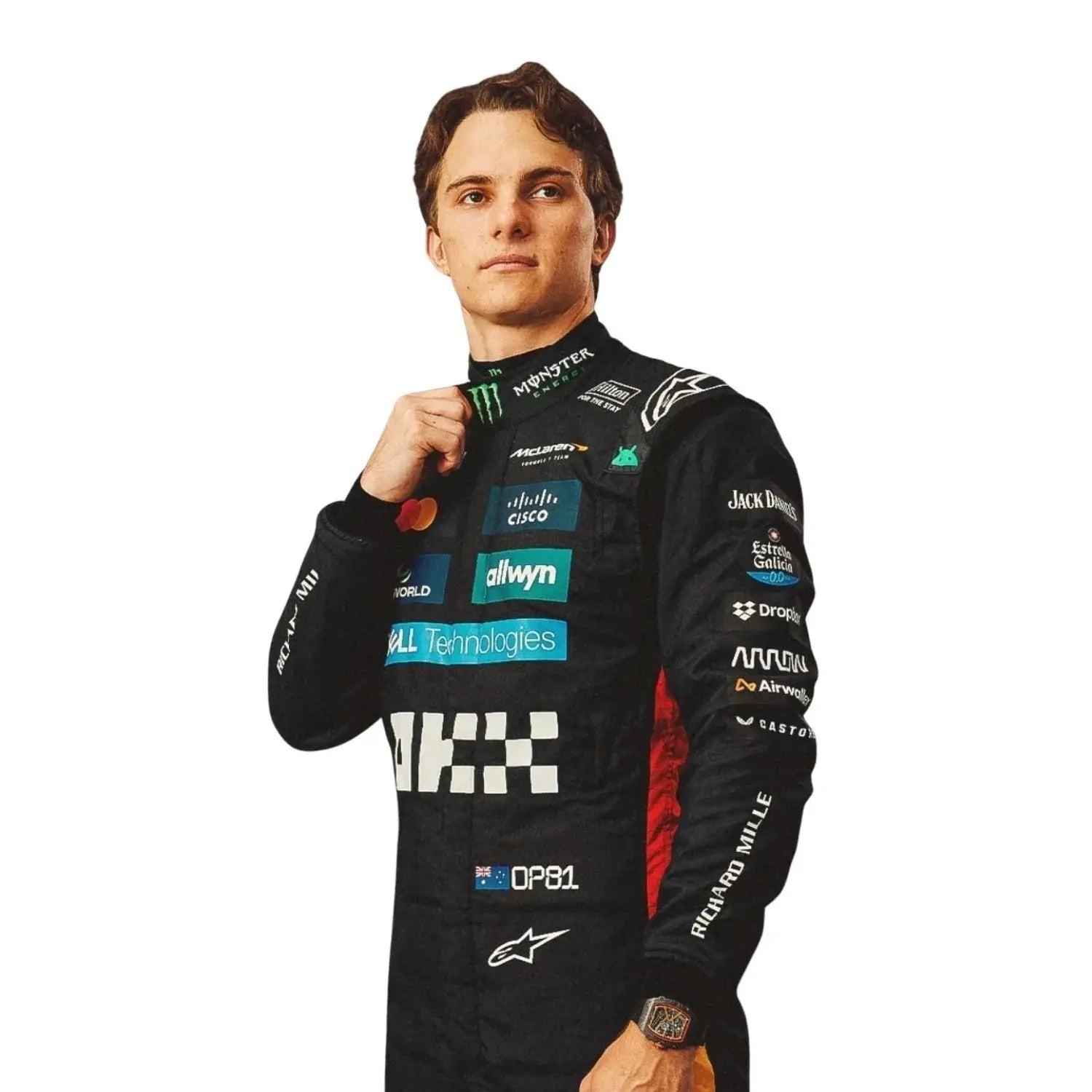 2025 F1 Racing Costume Worn by Lando Norris & Oscar Piastri - Silverstone British GP Speedxkarting