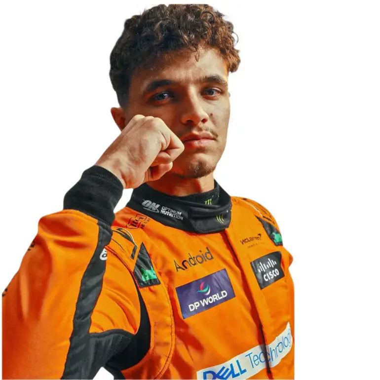 2025 Lando Norris Go-Kart Racing Suit Replica | McLaren F1 Team Speedx Racegear