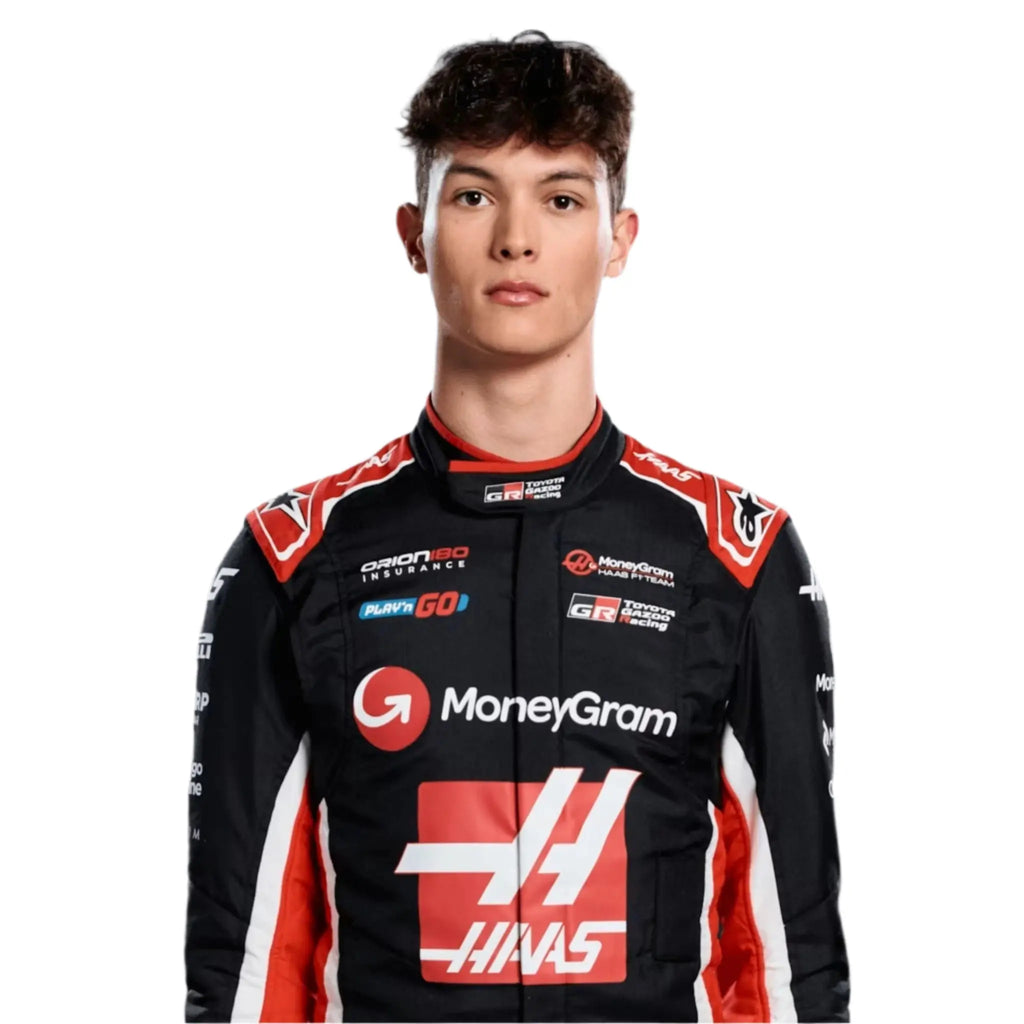 2025_Oliver_Bearman_MoneyGram_Haas_F1_Team_Race_Suit_Replica