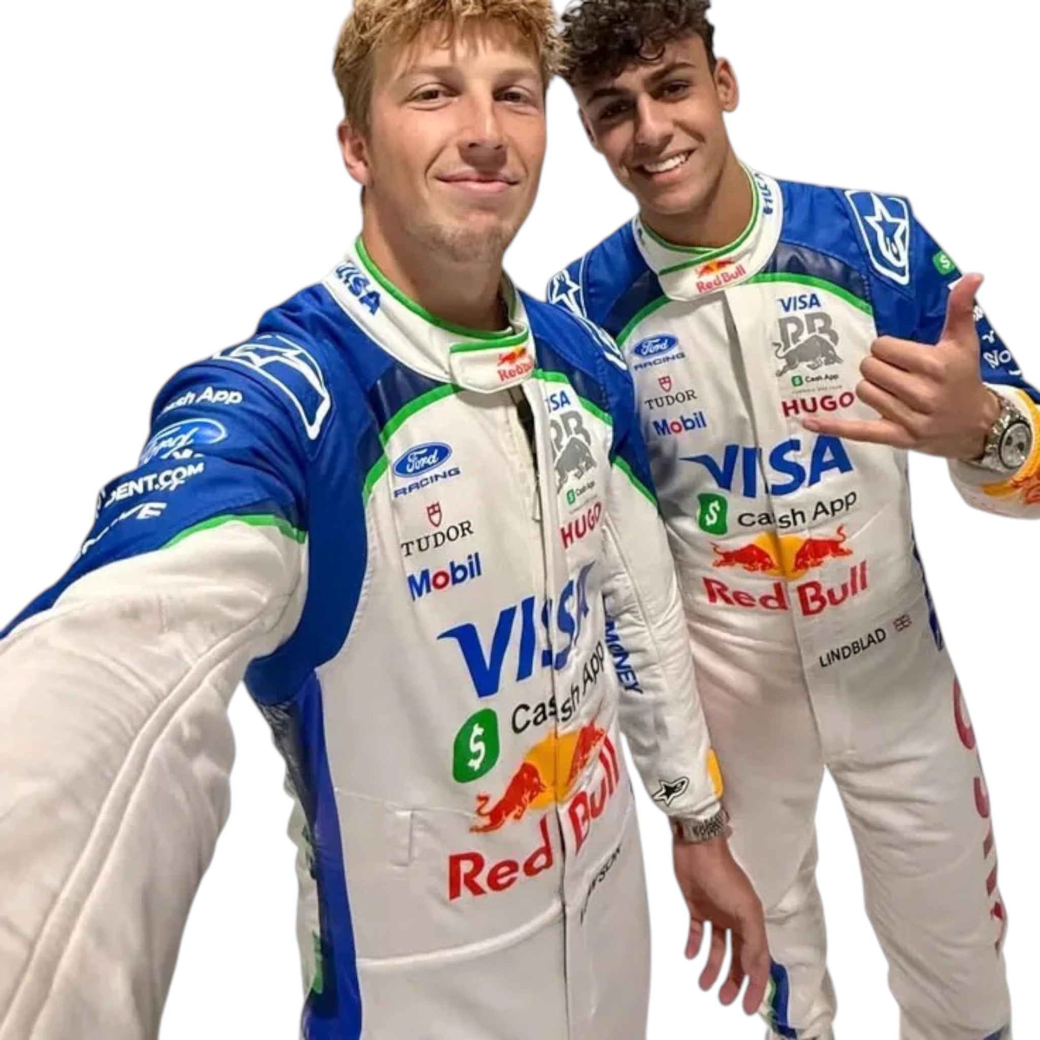 2026 Liam Lawson & Arvid Lindblad F1 Racing suit Speedxkarting