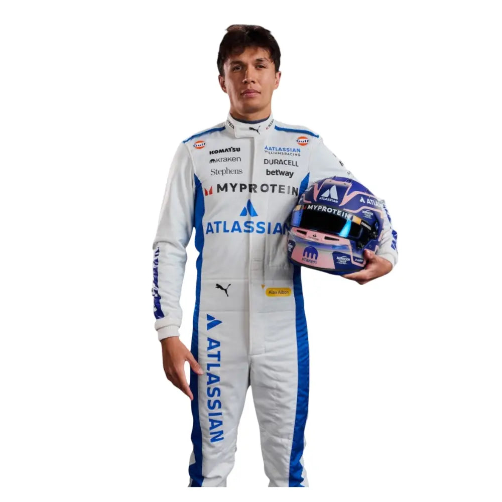 Alexander Albon Williams F1 Team Racing Costume 2025