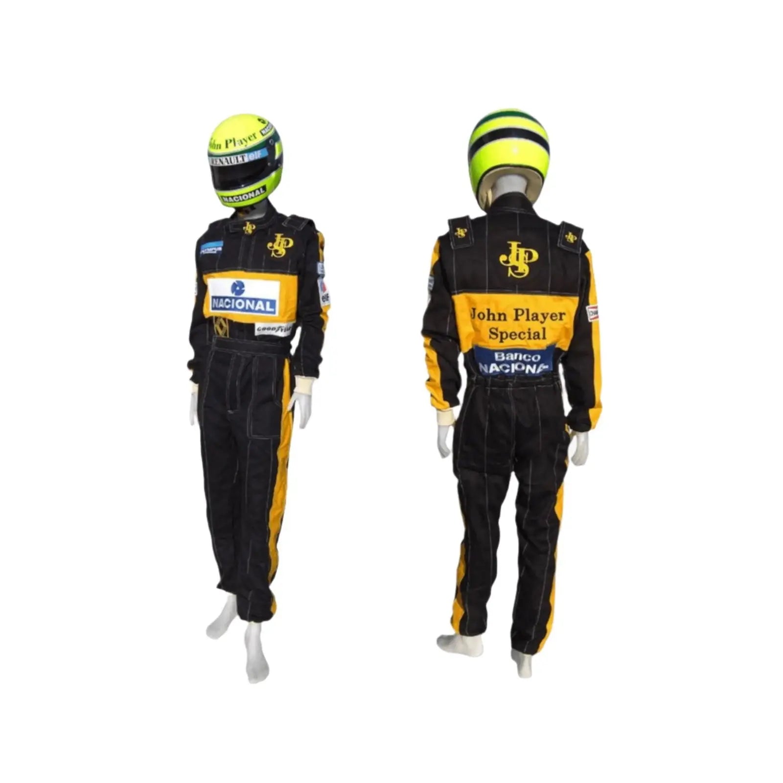 Ayrton Senna 1985 F1 Racing Suit Replica / Team Lotus