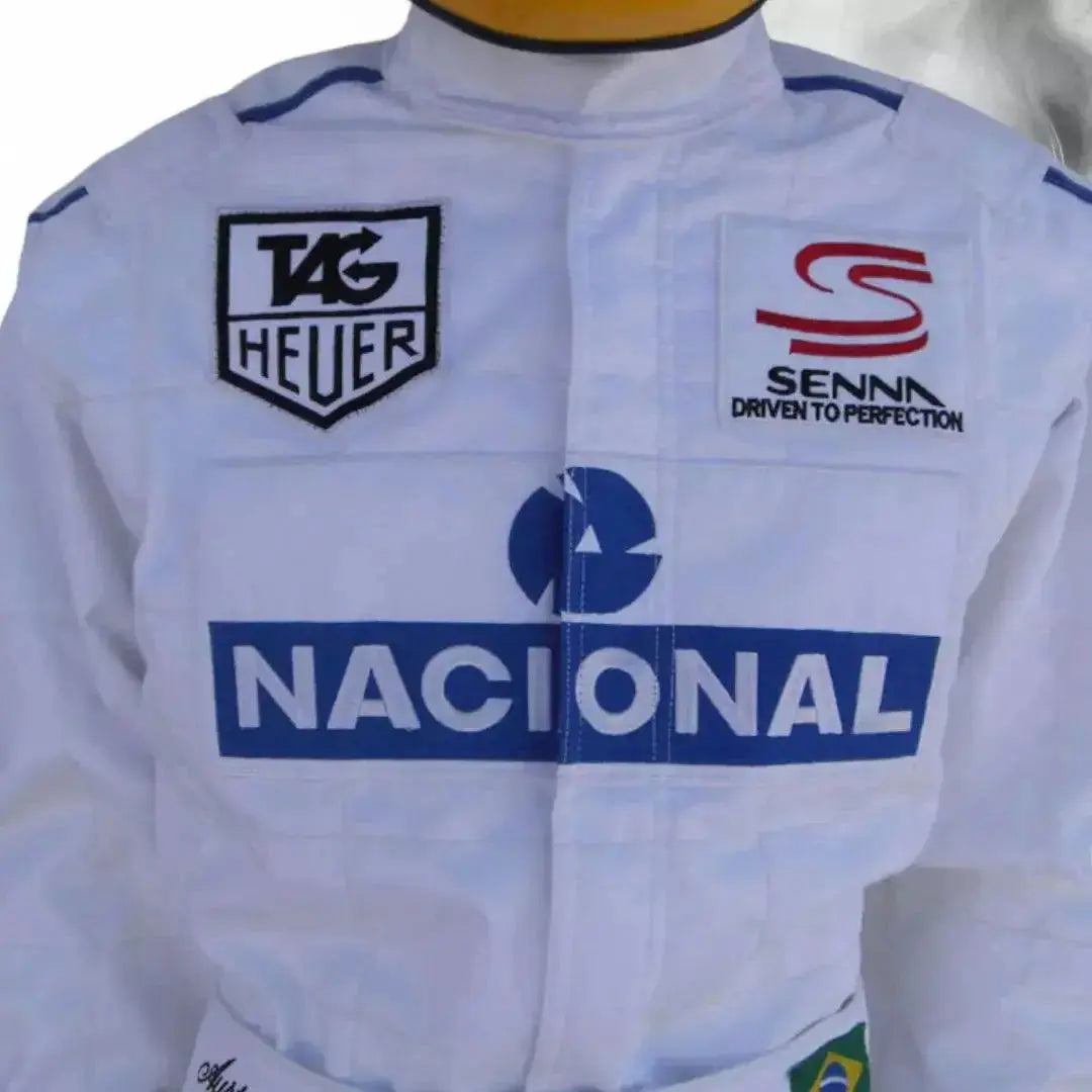 Ayrton Senna 1993 PARIS BERCY Replica Racing Suit