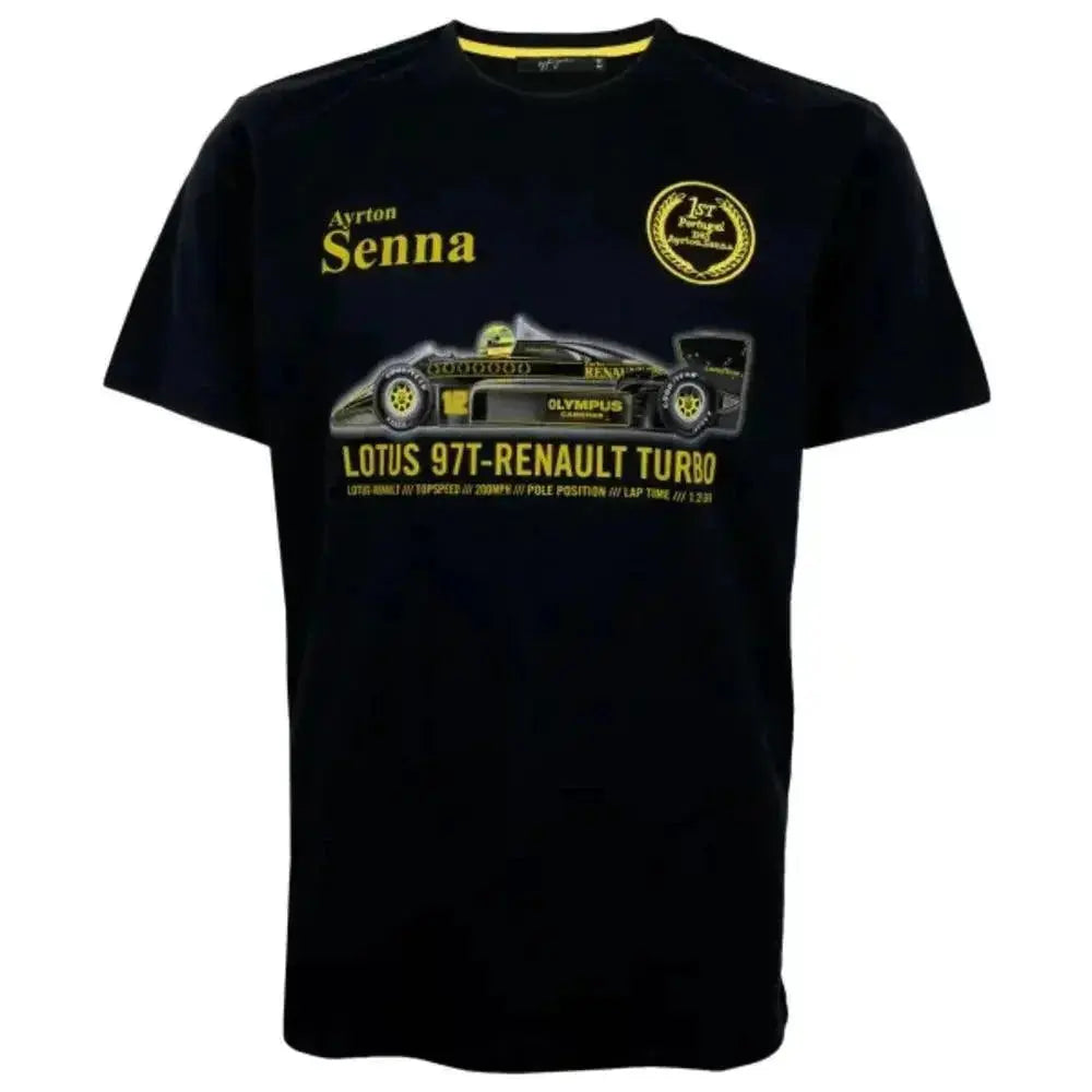 Ayrton Senna T-Shirt 1st Victory Portugal - Speedxcrafts