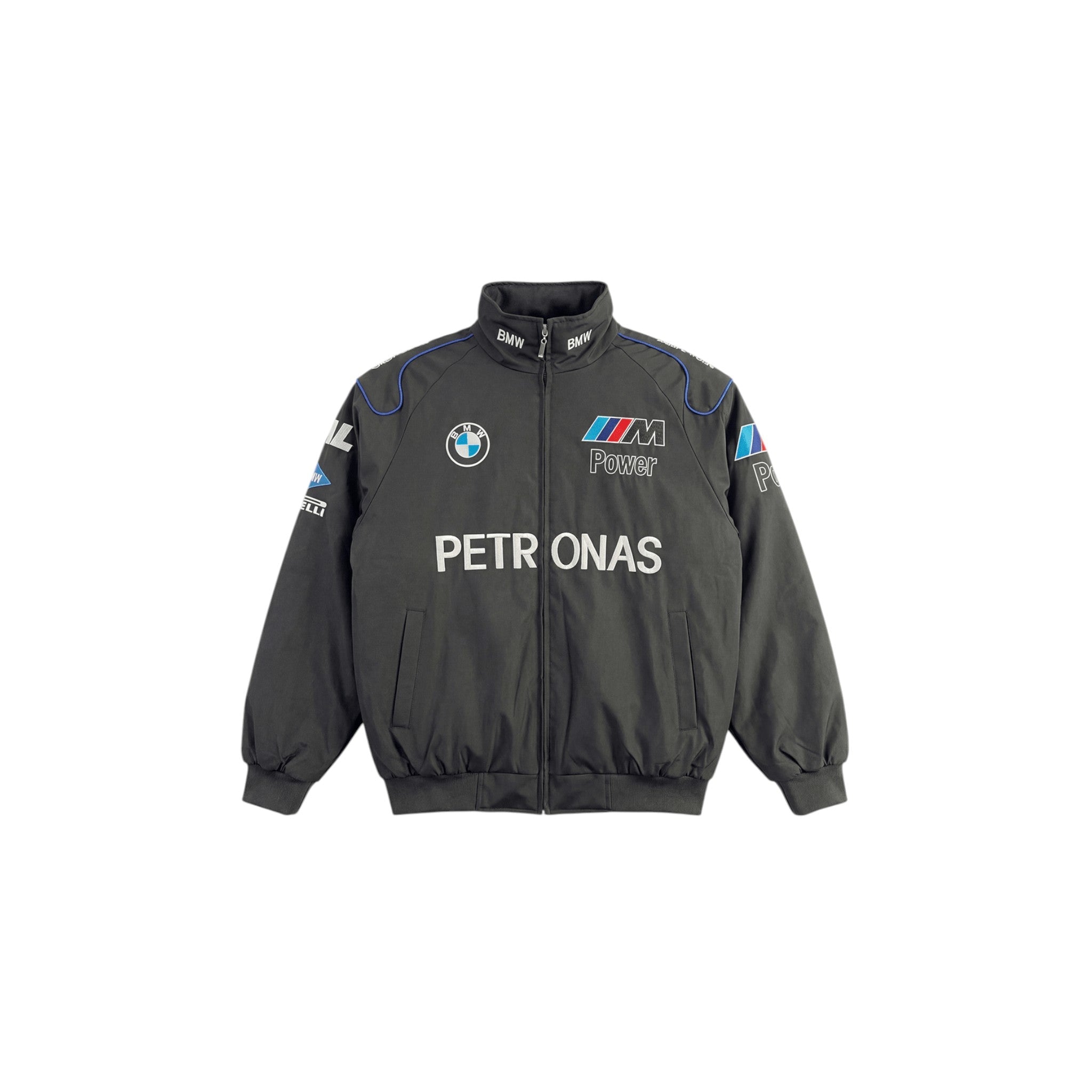 BMW F1 Vintage Racing Jacket - Black Edition