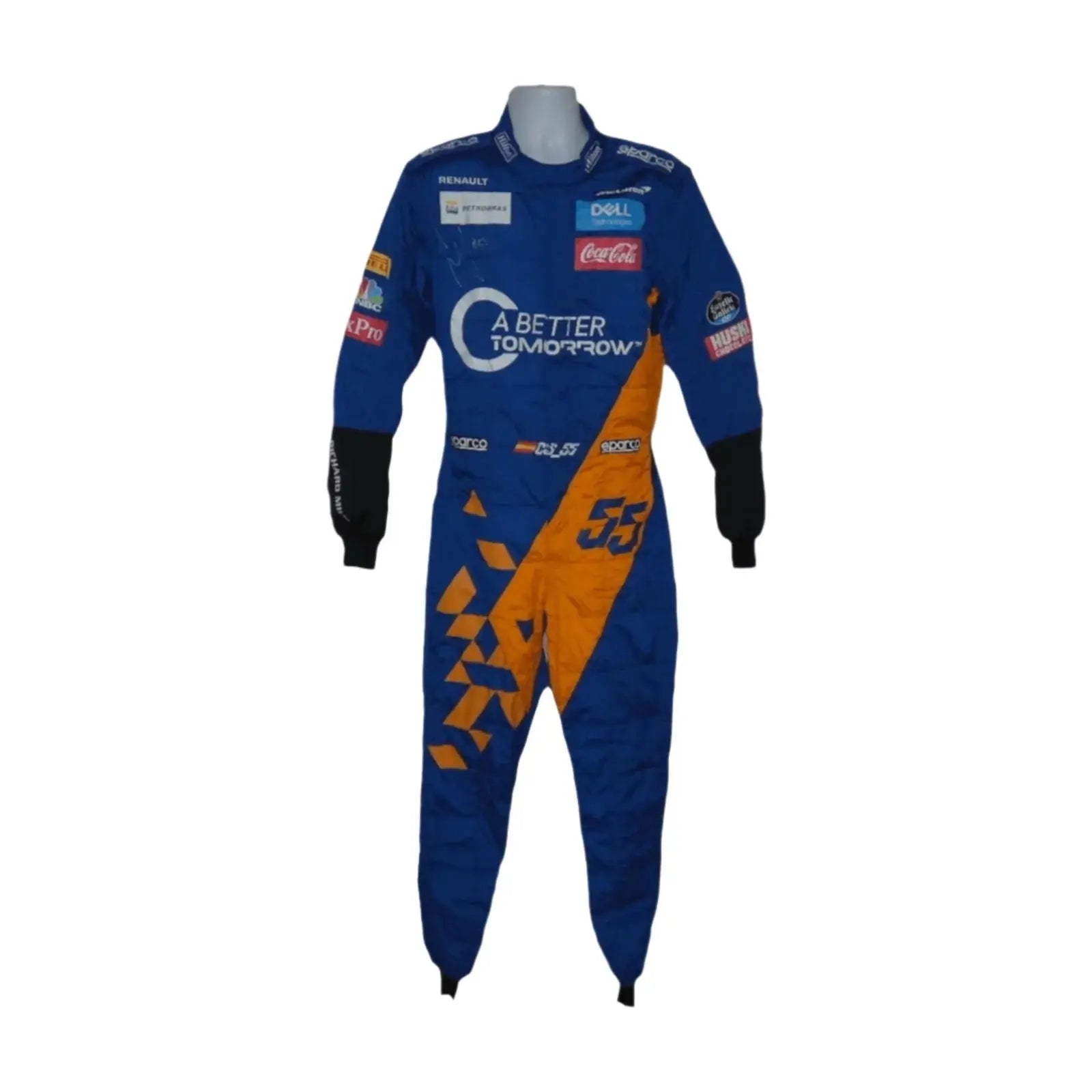 Carlos Sainz Jnr signed 2019 Chinese GP Mclaren race suit