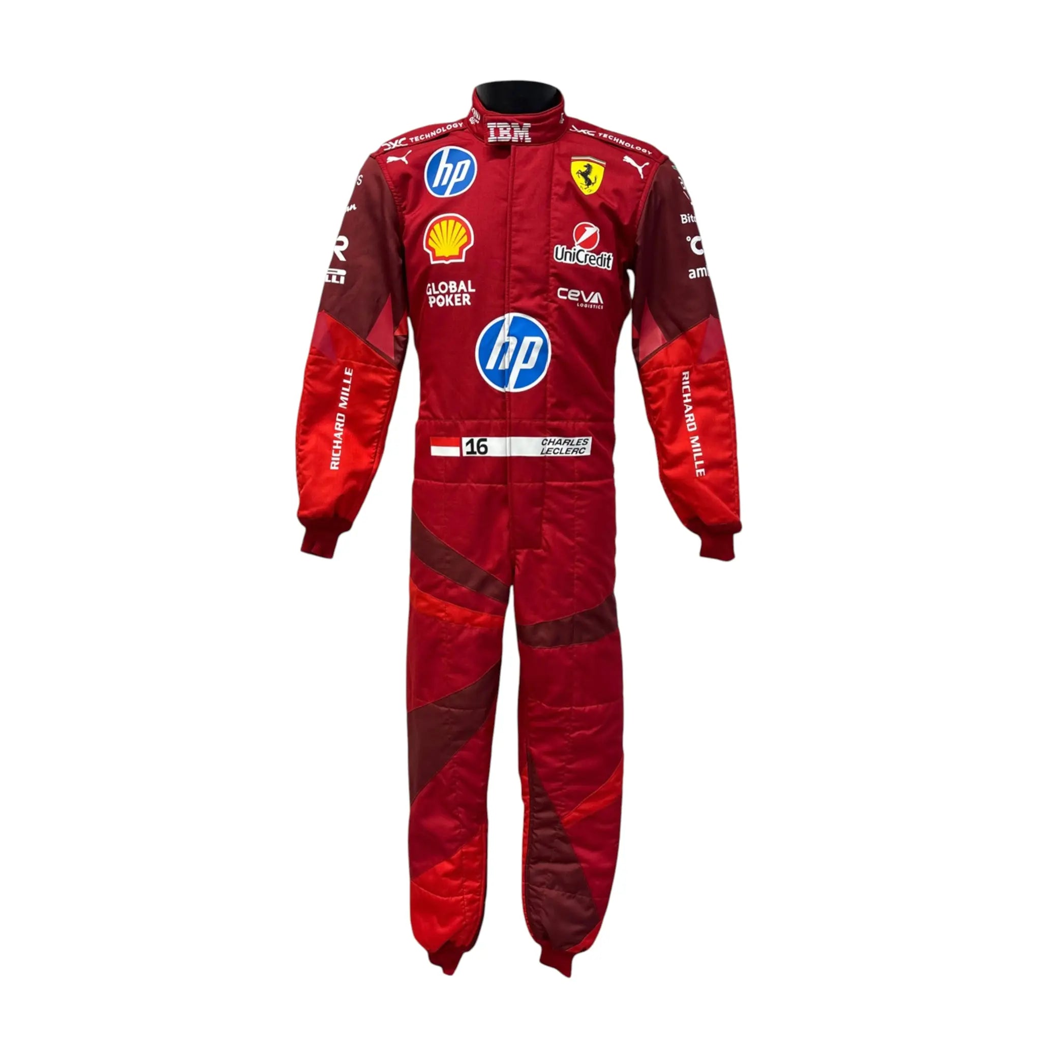 Charles Leclerc Scuderia Ferrari HP Las Vegas 2025 race suit