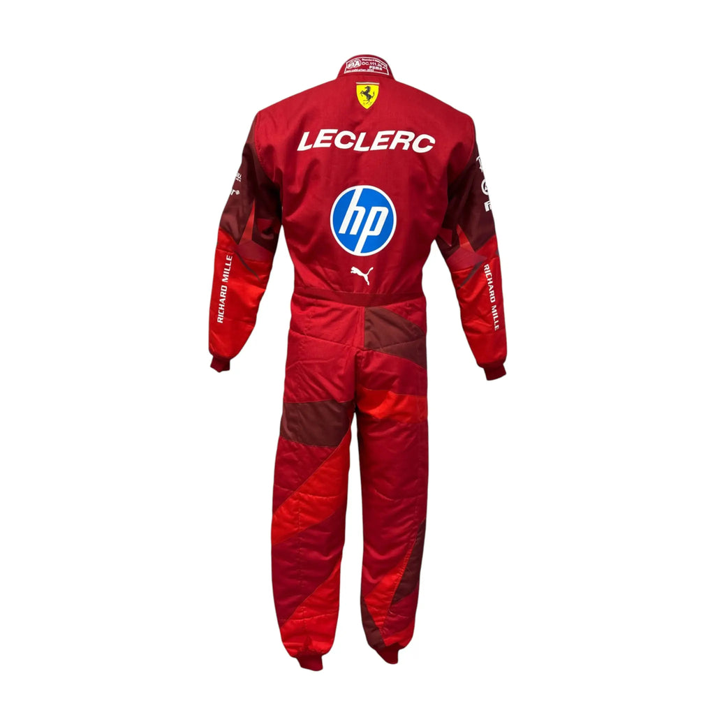 Charles Leclerc Scuderia Ferrari HP Las Vegas 2025 race suit