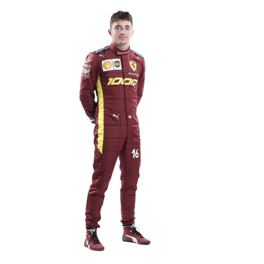Charles Leclerc Sebastian Vettel 2020 F1 Replica Race Suit - Scuderia Ferrari 1000s