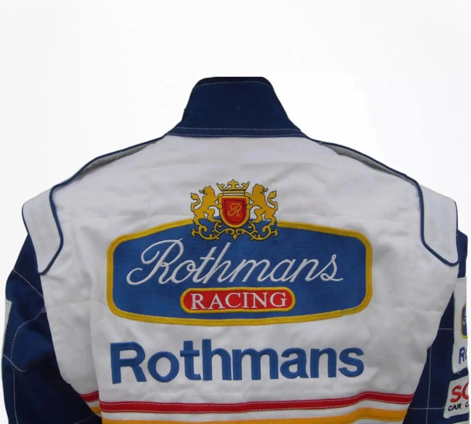 Damon Hill 1997  Williams F1 Embroidered Racing Suit - Speedxcrafts