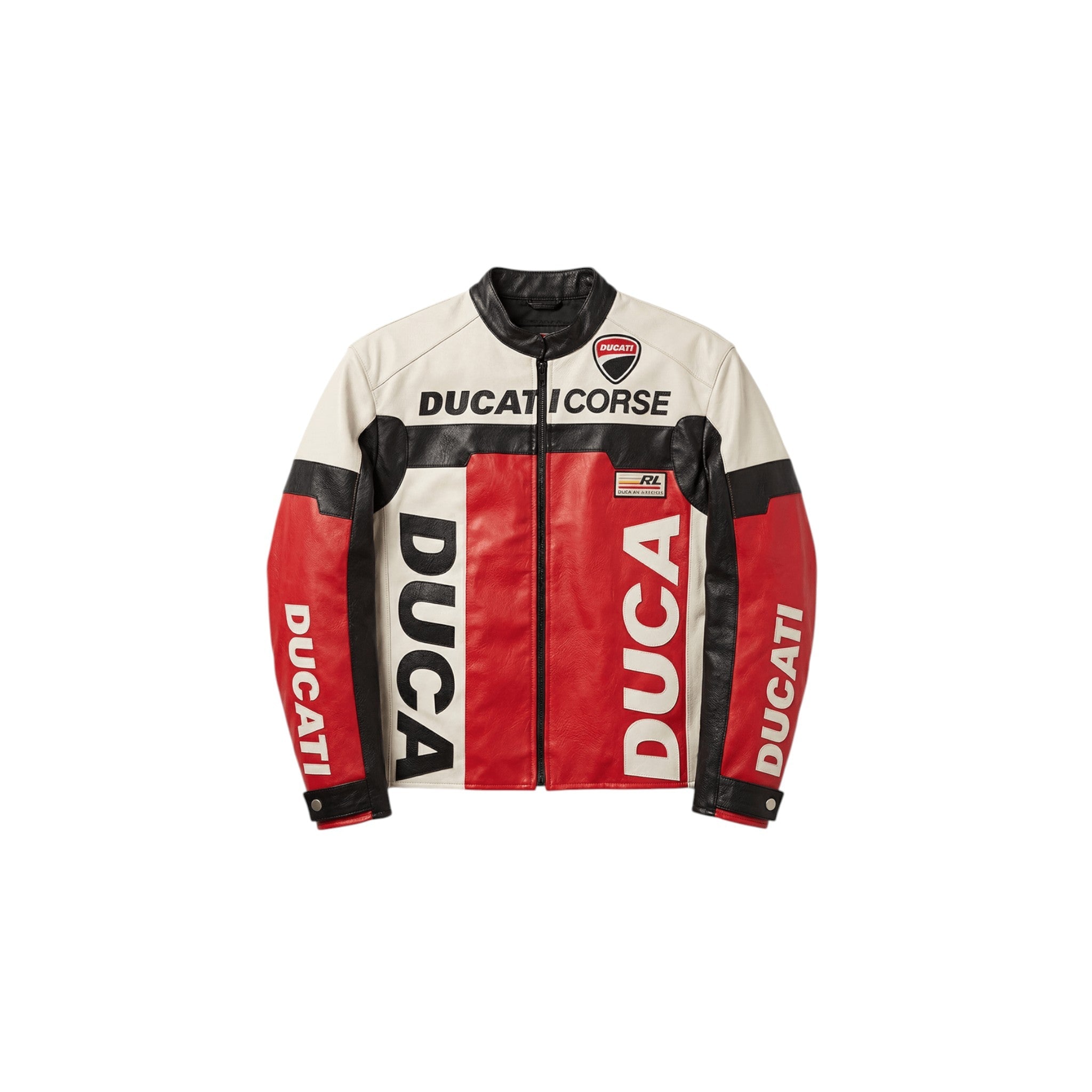 Ducati Vintage Leather Bomber Jacket