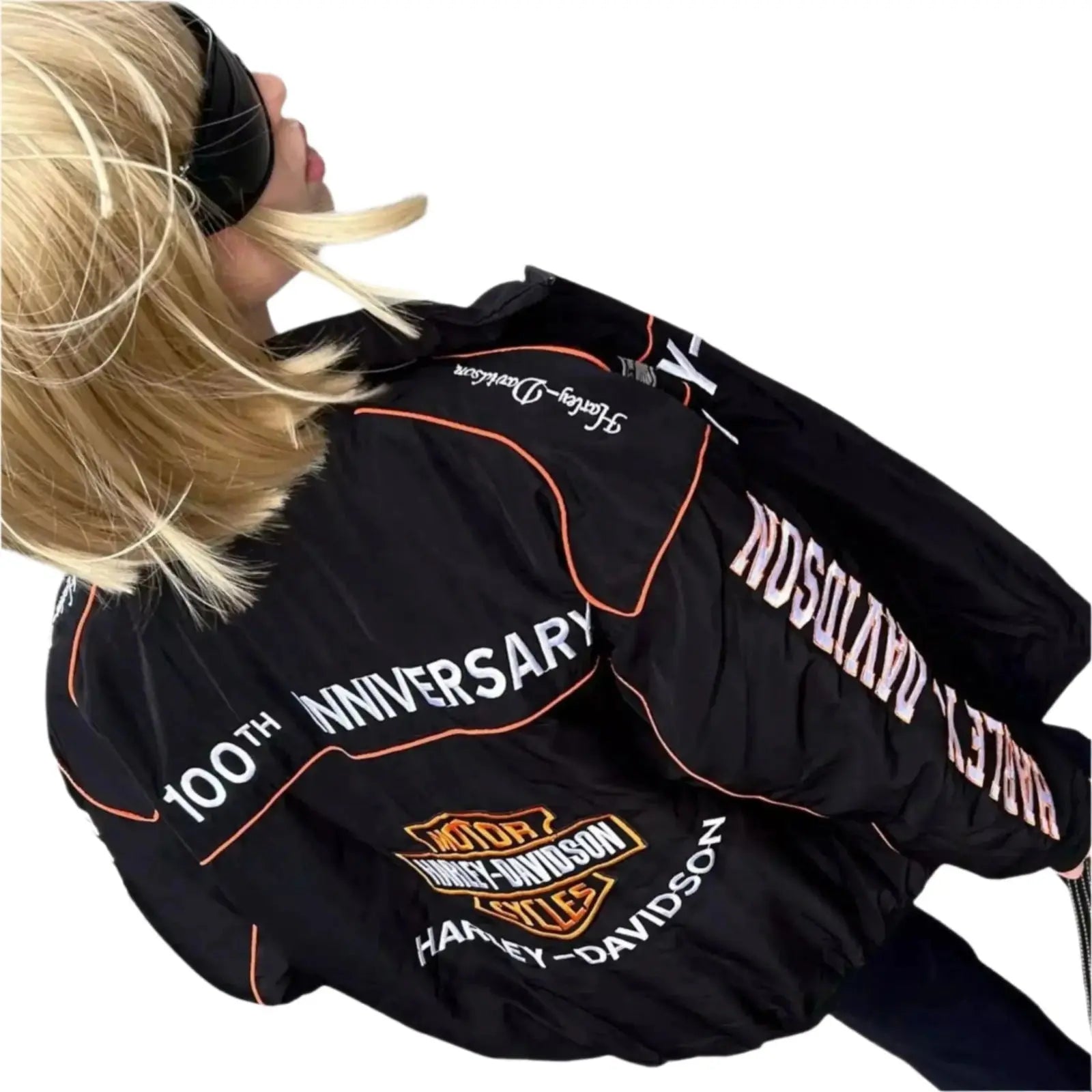 Exclusive Limited Edition Harley Davidson Retro F1 Racing Jacket