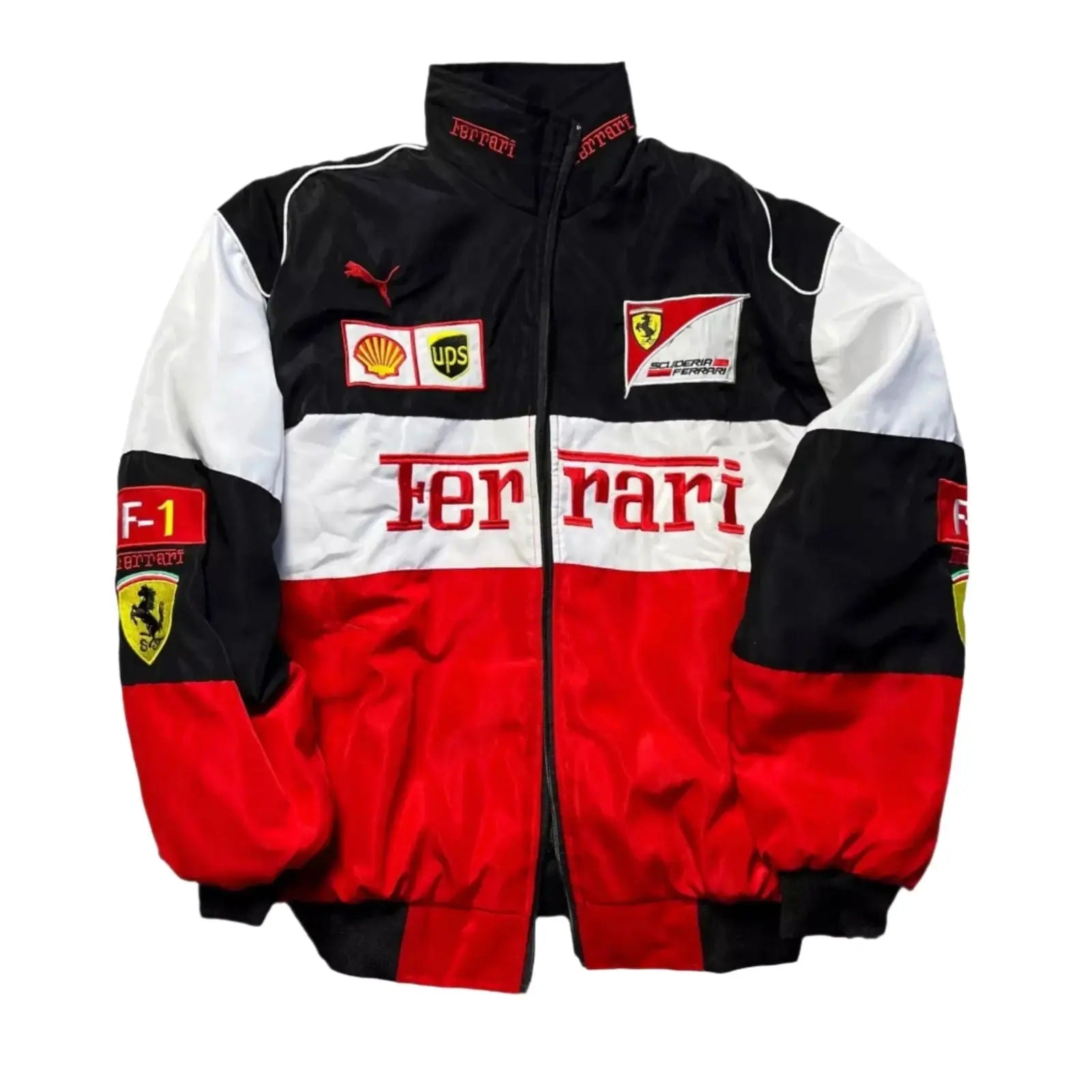 F1 Ferrari Racing Bomber Jacket