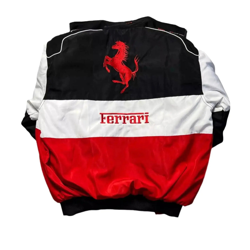 F1 Ferrari Racing Bomber Jacket