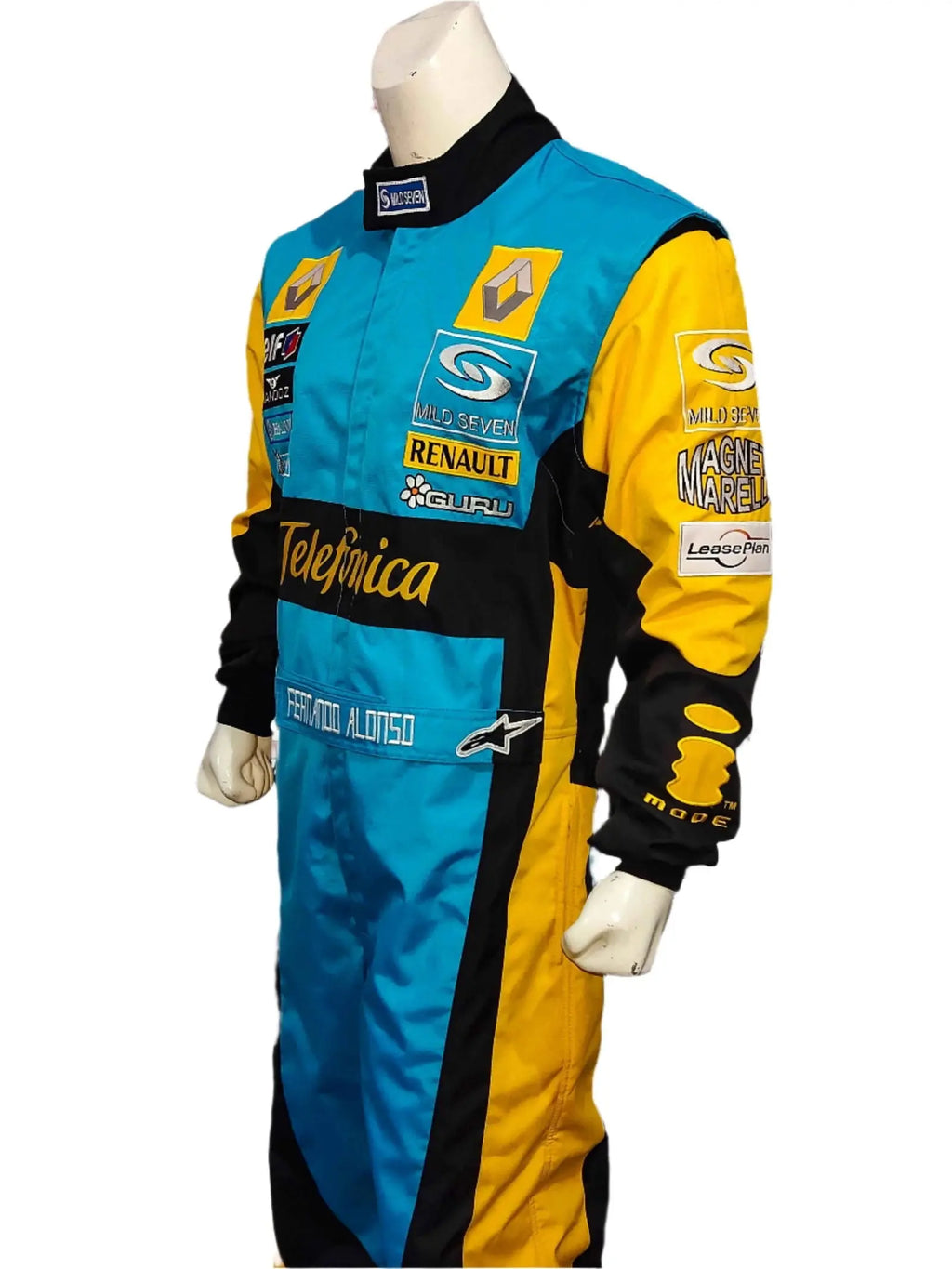 Fernando Alonso 2006 F1 Replica Embroidered Racing Suit / Renault F1