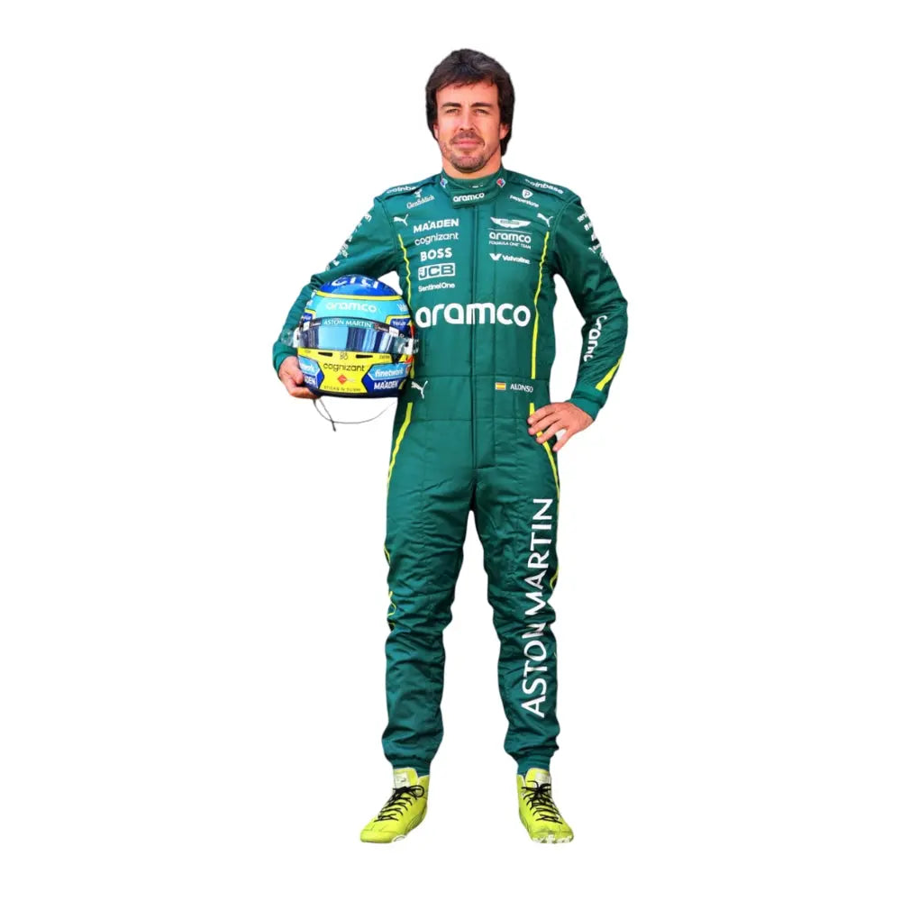 Fernando Alonso Aston Martin F1 Racing Suit 2025