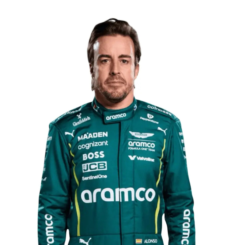 Fernando Alonso Aston Martin F1 Racing Suit 2025