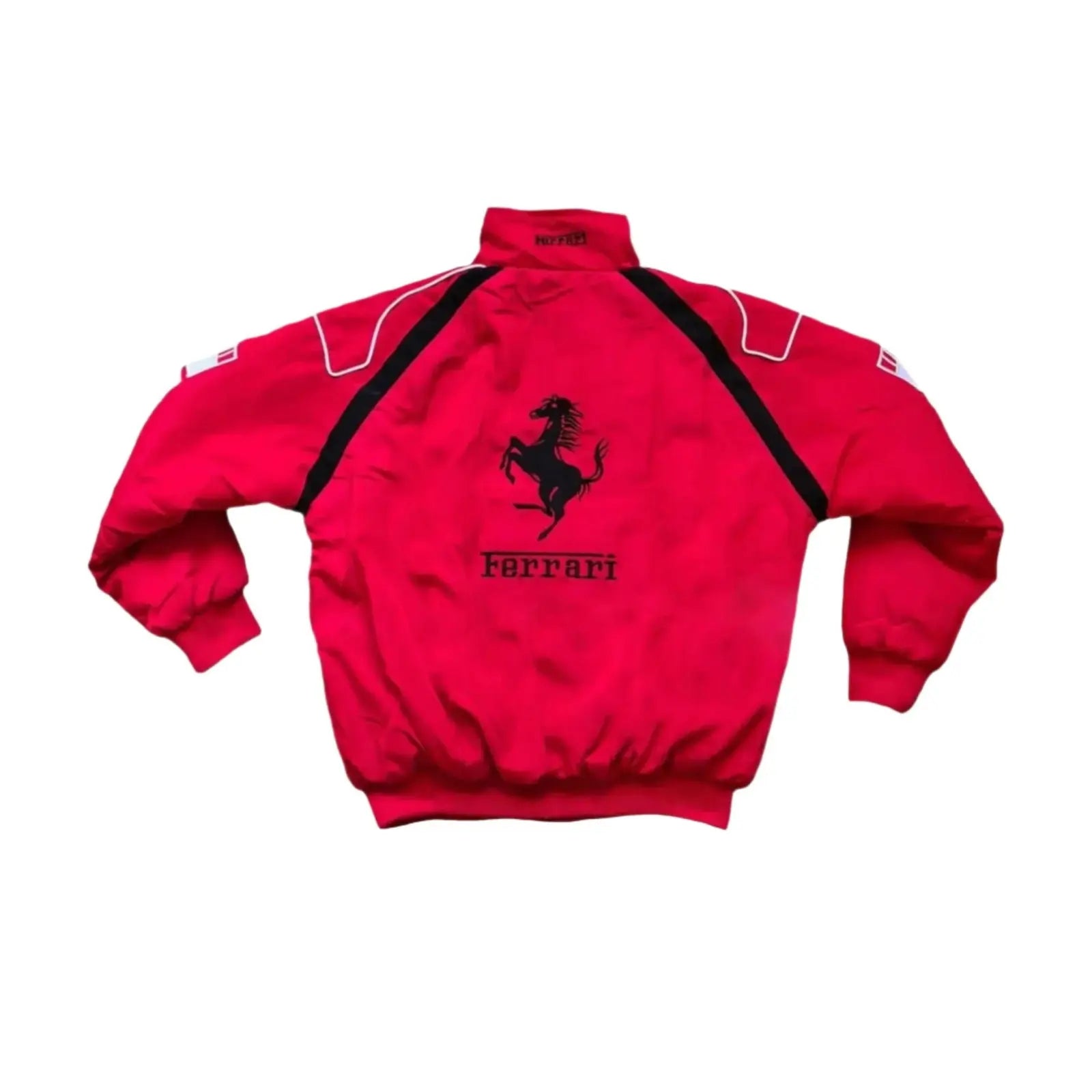 Ferrari F1 Racing Embroidered Bomber Jacket