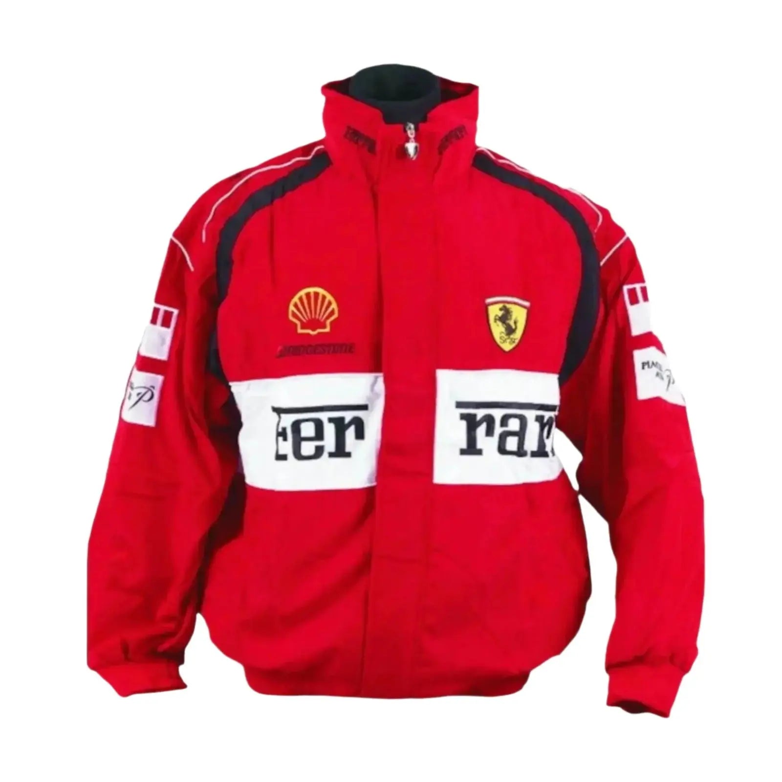 Ferrari F1 Racing Embroidered Bomber Jacket