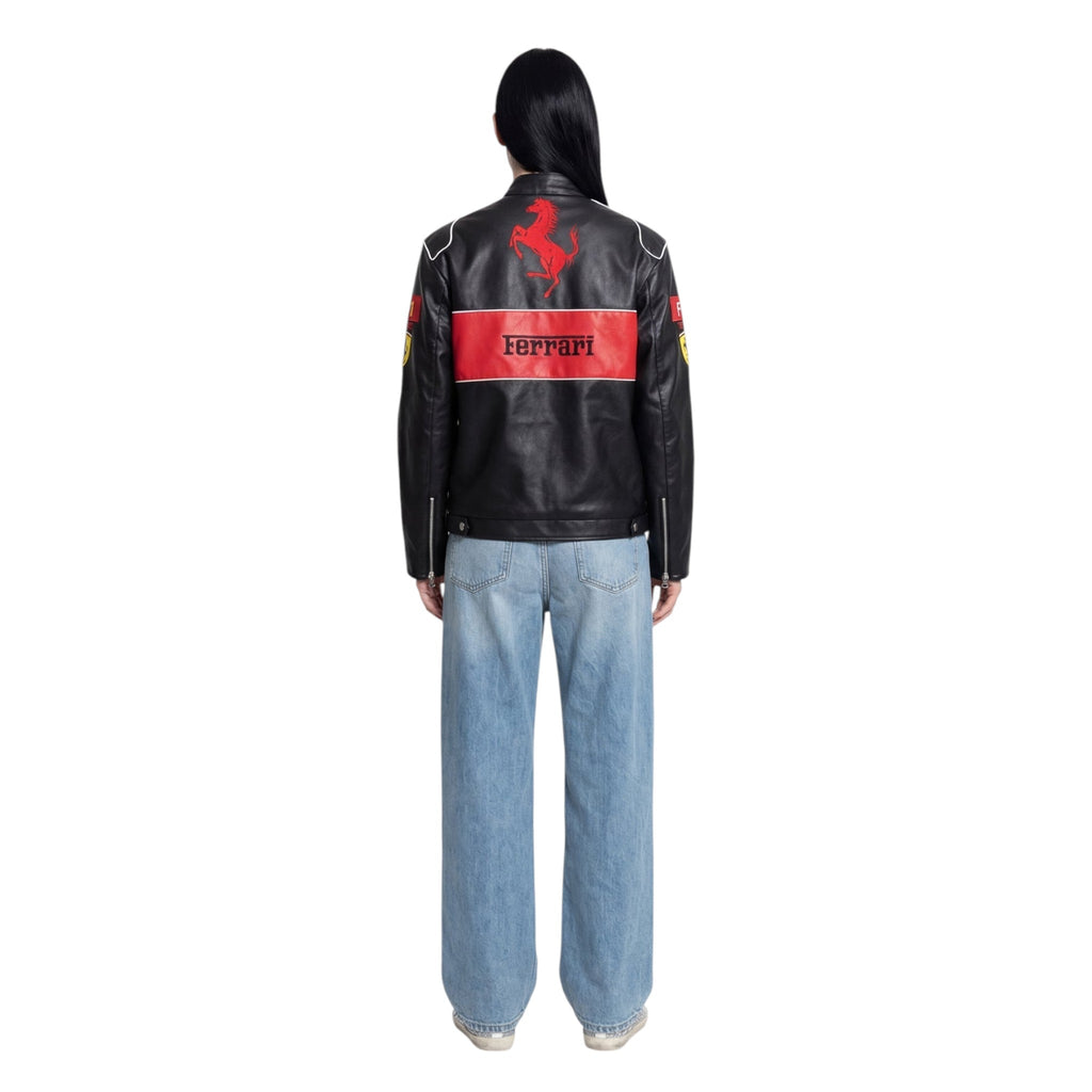 Ferrari F1 Vintage Leather Jacket - Special Edition