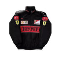Ferrari F1 Vintage Racing Embroidered Jacket
